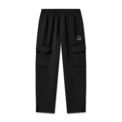 1033. Deltapeak® Cargo Cinch Jogger - Black
