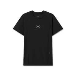 1027. WarpFlexx-Lite™ Half-Sleeve Baselayer - Black