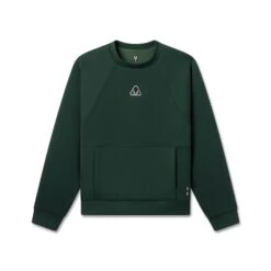 1020. Dri-Core™ Oversized Crewneck - Forest Green