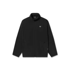 1018. Aerotex™ Weather-Ready Bonded Windbreaker - Black