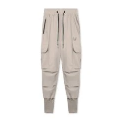 0437. Tetra-Lite® Cargo High Rib Jogger - Chai