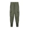 0437. Tetra-Lite® Cargo High Rib Jogger - Olive -Fashion Shop 0437Joggers Hunter