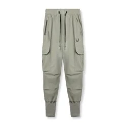 0437. Tetra-Lite® Cargo High Rib Jogger - Sage