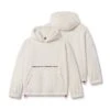 0553. Sherpa Recovery Hoodie - Ivory Cream/White -Fashion Shop 0553Hoodie Cream White