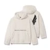 0553. Sherpa Recovery Hoodie - Ivory Cream/Black "Wings" 1 0553. Sherpa Recovery Hoodie - Ivory Cream/Black "Wings" -Fashion Shop 0553Hoodie Cream WhiteWingsLogo