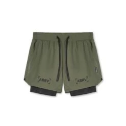 0622. Tetra-Lite® 5" Liner Short - Olive/Black