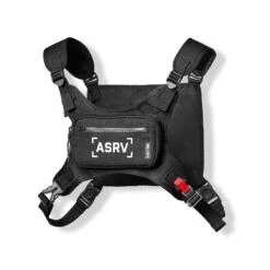 0634. Waterproof Cordura® Conditioning Chest Pack - Black/White