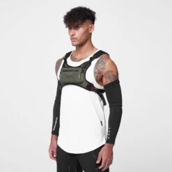 0634. Conditioning Chest Pack - Olive -Fashion Shop 0634 ThreeQuarter Olive