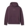 0648. Tech-Terry™ Hoodie - Deep Purple "Space Bracket"