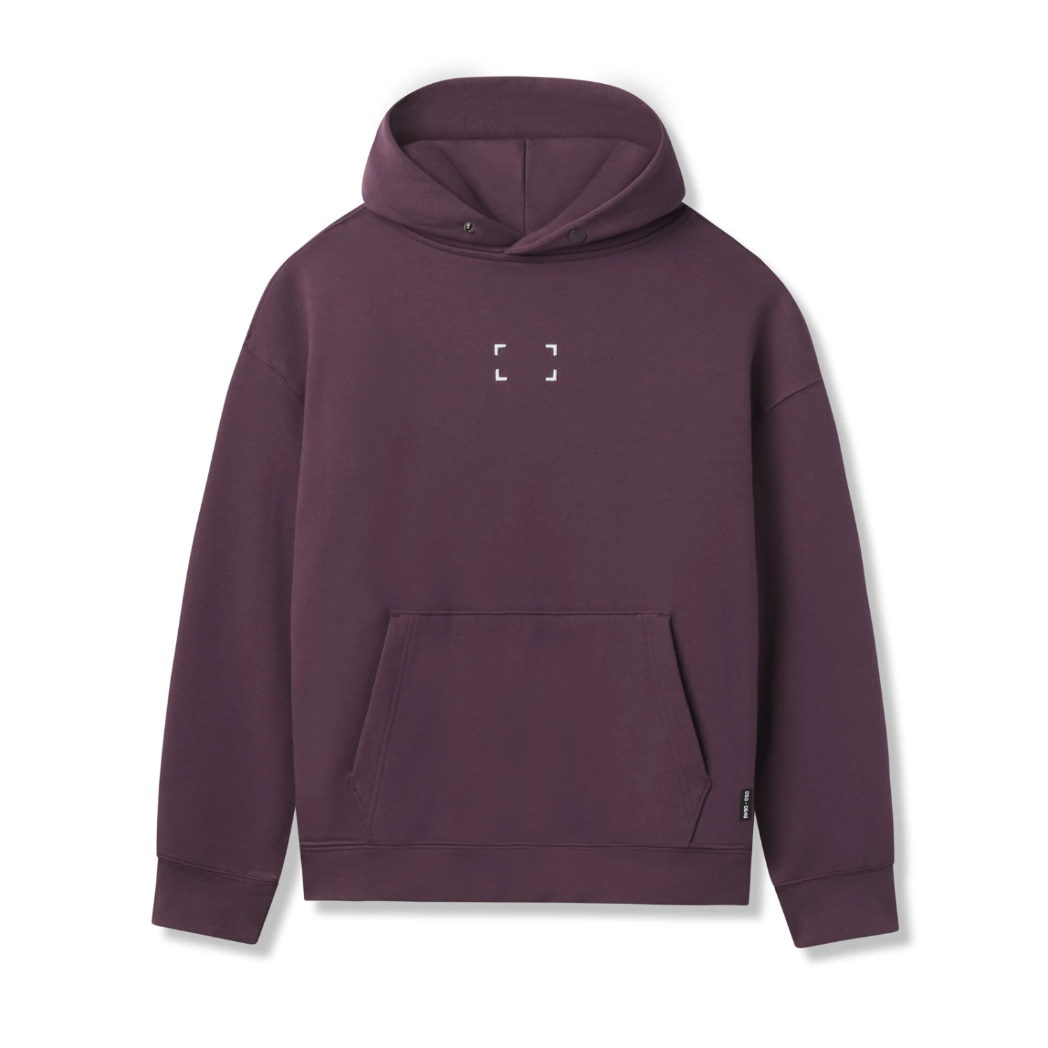 0648. Tech-Terry™ Hoodie - Deep Purple "Space Bracket" 3 0648. Tech-Terry™ Hoodie - Deep Purple "Space Bracket"