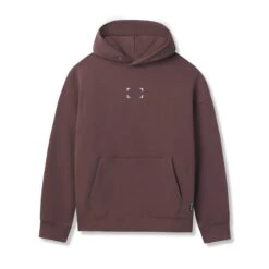 0648. Tech-Terry™ Hoodie - Nightshade "Space Bracket"