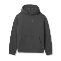 0648. Tech-Terry™ Hoodie - Space Grey "Space Bracket"