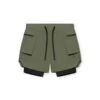 0651. Tetra-Lite® 5" Liner Cargo Short - Olive