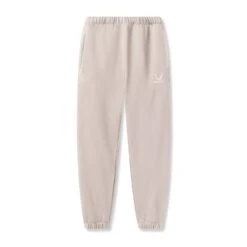 0655. Tech-Terry™ Oversized Sweats - Chai "Emblem"