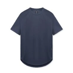 0660. AeroSilver® Established Tee - Navy