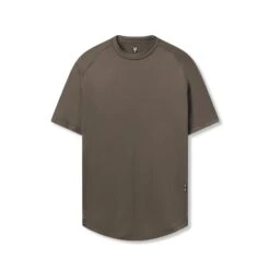 0660. AeroSilver® Established Tee - Deep Taupe