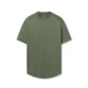 0660. AeroSilver® Established Tee - Olive -Fashion Shop 0660 Olive