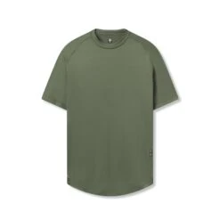 0660. AeroSilver® Established Tee - Olive
