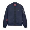 0677. Kinterra™ Weatherproof Bomber Jacket - Navy -Fashion Shop 0677Bomber Navy