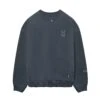 0861. Tech Essential™ Distressed Crewneck - Faded Navy -Fashion Shop 0689Crew Nacy