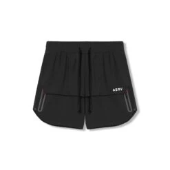 0689. Tetra-Lite® 7" Tech Short - Black
