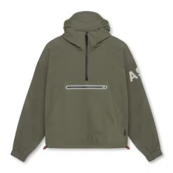 0717. Weather-Ready Anorak Jacket - Olive