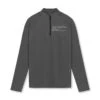 0725. Core Fitted Quarter Zip - Space Grey