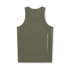 0754. AeroSilver® Training Singlet - Olive "OTWR"