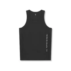 0754. AeroSilver® Training Singlet - Black "OTWR"