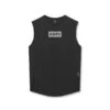 0757. AeroSilver® Cutoff Tank - Black "Box Logo" -Fashion Shop 0757 Black BoxLogo