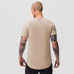 0767. Supima® Established Tee - Beige -Fashion Shop 0767 Beige EstablishedTee0767 Beige EstablishedTee 2