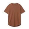 0767. Supima® Established Tee - Rust -Fashion Shop 0767 RUST EstablishedTee