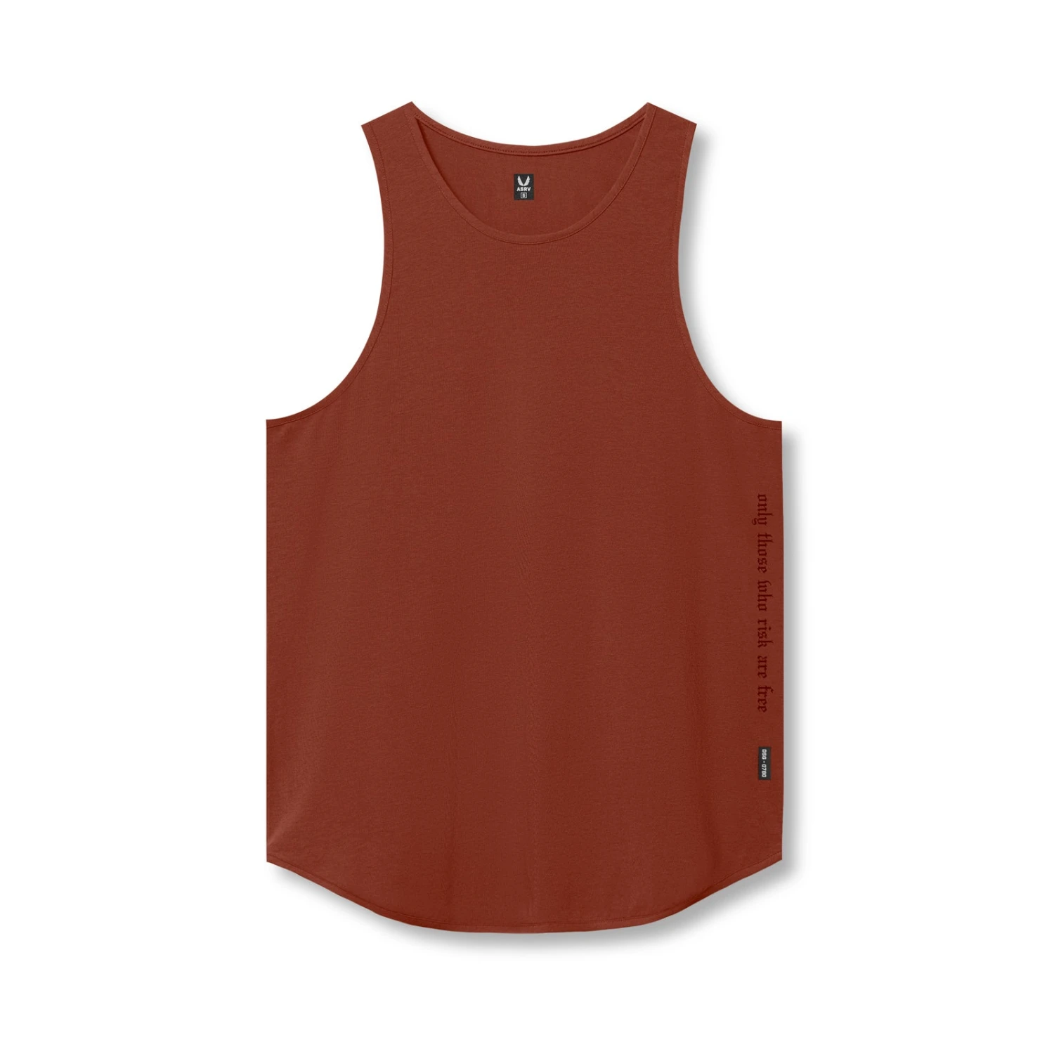0780. Supima® Extended Tank Top - Brick 3 0780. Supima® Extended Tank Top - Brick