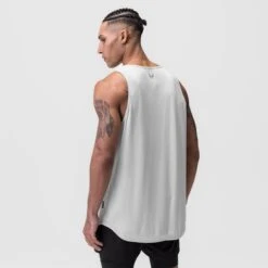 0780. Supima® Extended Tank Top - White -Fashion Shop 0780 WHITE ExtendedTank 1