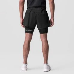 0786. Ripstop 3" Belt Pack Short - Dusk Black/Black -Fashion Shop 0786 BLACK BeltPackShort 1