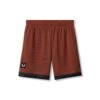 0795. SilverPlus™ Mesh Reversible Short - Brick/Black