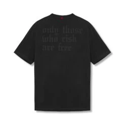 0797. Tech Essential™ Relaxed Tee - Black/Black "OTWR"