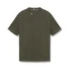 0797. Tech Essential™ Relaxed Tee - Faded Olive -Fashion Shop 0797Tee Olive