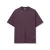 0797. Tech Essential™ Relaxed Tee - Deep Purple "Space Bracket" -Fashion Shop 0797 DeepPurple