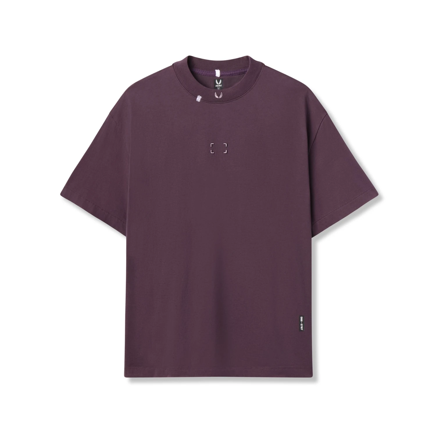 0797. Tech Essential™ Relaxed Tee - Deep Purple "Space Bracket" 3 0797. Tech Essential™ Relaxed Tee - Deep Purple "Space Bracket"