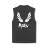 0807. Tech Essential™ Relaxed Cutoff - Space Grey "Brush Wings/ASRV" -Fashion Shop 0807Cutoff Grey Back cd4ba9df 27b0 4e9d b18f 8f6be2470749