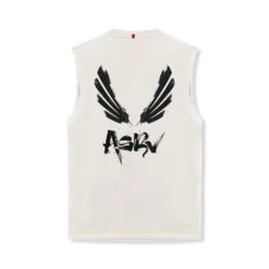 0807. Tech Essential™ Relaxed Cutoff - Stone "Brush Wings/ASRV"