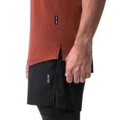 0808. Supima® Vented Tank - Brick -Fashion Shop 0808 Brick New0808 BLACK VentedTank 3 c3c04bd8 c8b8 4b53 98fb e4185df9ea26