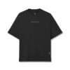 0822. AeroSilver® Oversized Tee - Black "RP"