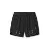 0823. Tetra-Lite® 7" Linerless Short - Black "Space Bracket" -Fashion Shop 0823 Black