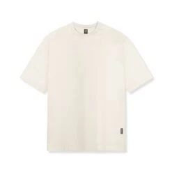 0824. Supima® Oversized Tee - Ivory Cream