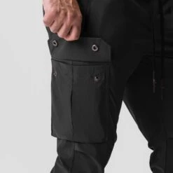 0825. Tetra-Lite® Cargo High Rib Jogger - Black 12 0825. Tetra-Lite® Cargo High Rib Jogger - Black -Fashion Shop 0825 BLACK HiRibCargoJogger 2