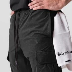 0825. Tetra-Lite® Cargo High Rib Jogger - Black 15 0825. Tetra-Lite® Cargo High Rib Jogger - Black -Fashion Shop 0825 BLACK HiRibCargoJogger 4