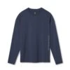 0832. 3D-Lite® 2.0 Fitted Long Sleeve - Navy "OTWR" -Fashion Shop 0832Shirt Navy