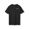 0839. 3D-Lite® 2.0 Lycra® Fitted Tee - Black "Brush Wings" -Fashion Shop 0839 Black BrushWings